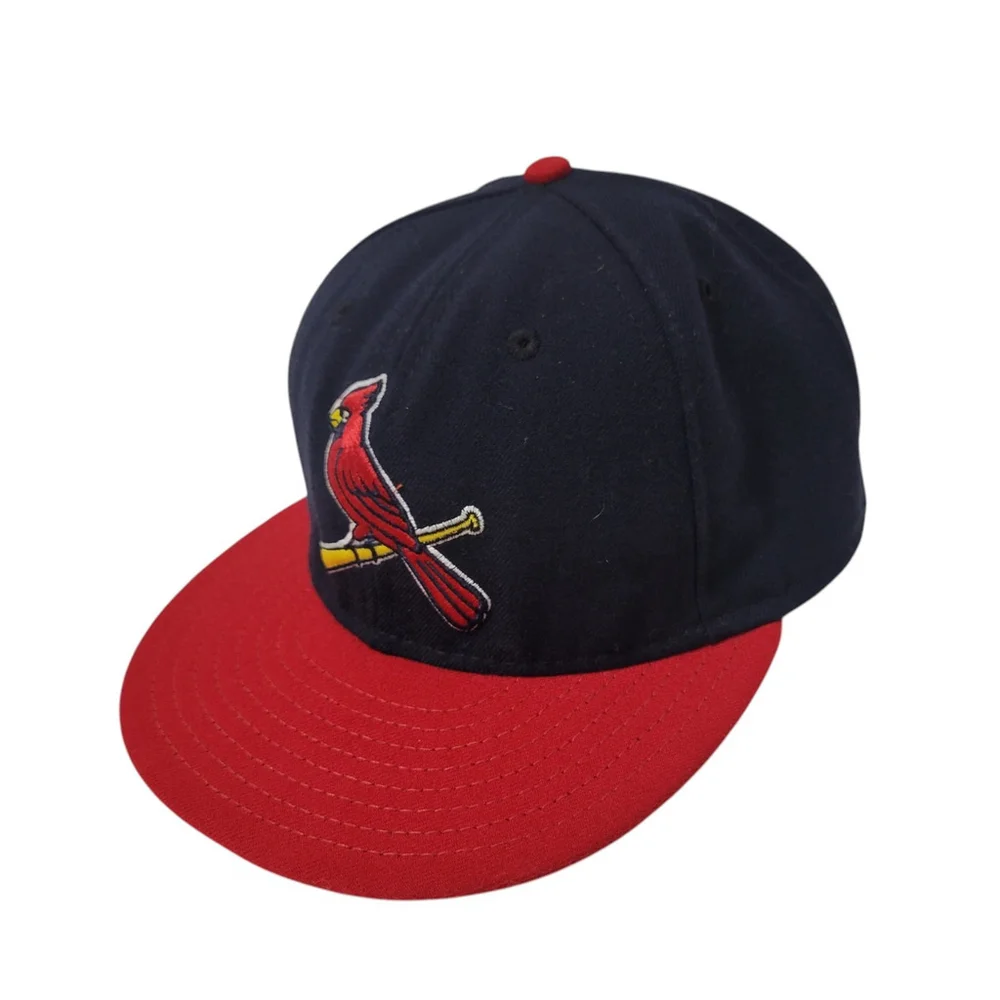 New Era 59FIFTY Rare St Louis Cardinals Vintage Fitted Hat 7 1/4 On Field Cap